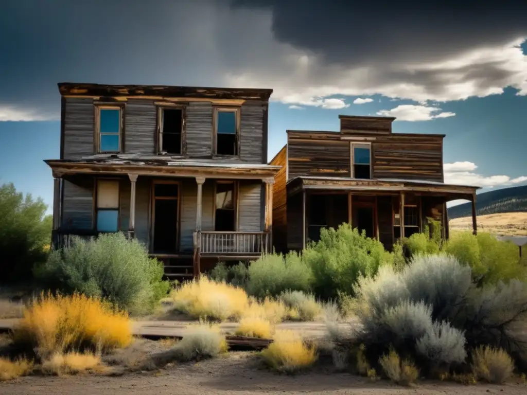 Explorando la belleza desolada de Silver City Idaho, una ciudad fantasma llena de misterio y encanto abandonado.